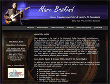 Tablet Screenshot of marcbaskind.com